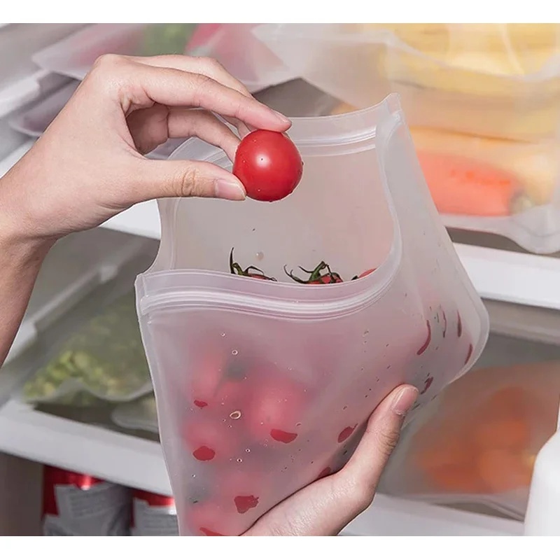 1-4 stuks siliconen voedselbew - Food Storage Silicone Bags recensie en prijs