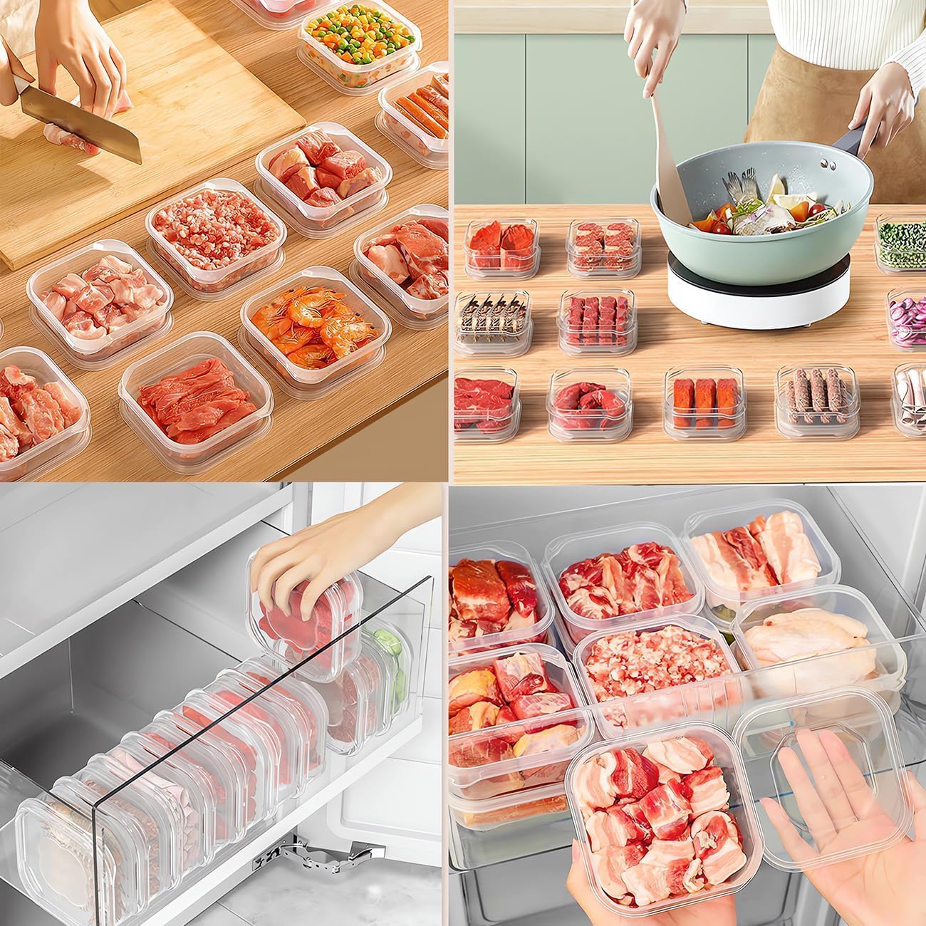 Voedselveilige diepvriesbox, l - Food Storage Containers Plastic Box recensie en prijs
