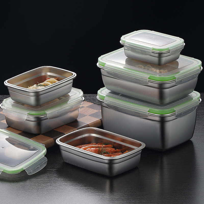 Lunchbox-set van 304 roestvrij - Food Storage Silicone recensie en prijs