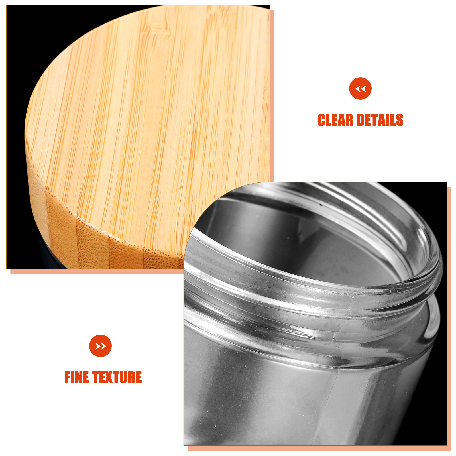 4 stuks transparante glazen po - Food Storage Containers With Lids recensie en prijs