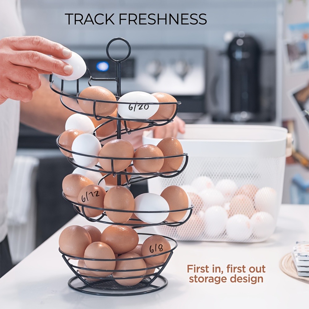 Eierenhouder van metaaldraadsp - Egg Storage Holder recensie en prijs