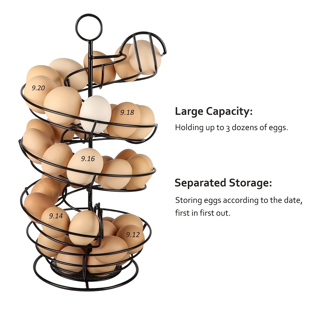 Eierenhouder van metaaldraadsp - Egg Storage Holder recensie en prijs