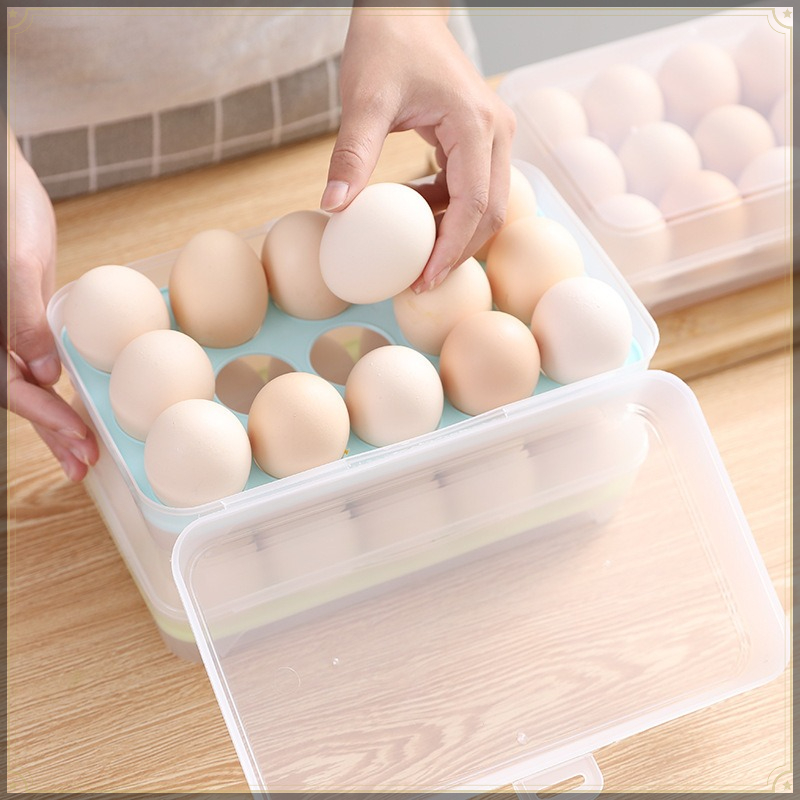 Eieropbergdoos 15 vakjes PP Zi - Egg Storage Holder recensie en prijs