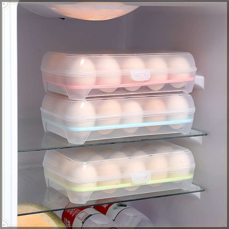 Eieropbergdoos 15 vakjes PP Zi - Egg Storage Holder recensie en prijs