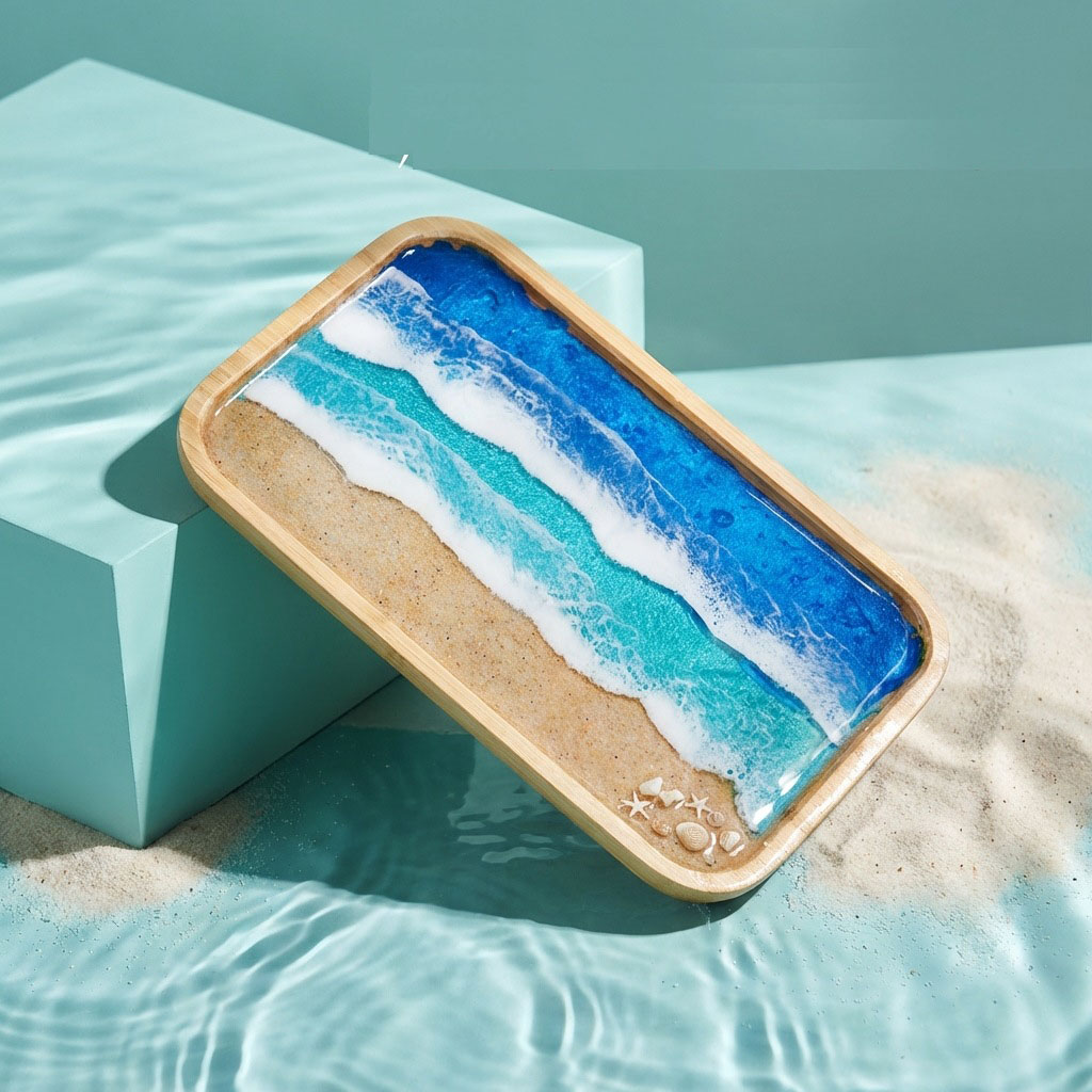 Epoxyhars Oceaan Kunst Decorat - Food Storage Room recensie en prijs