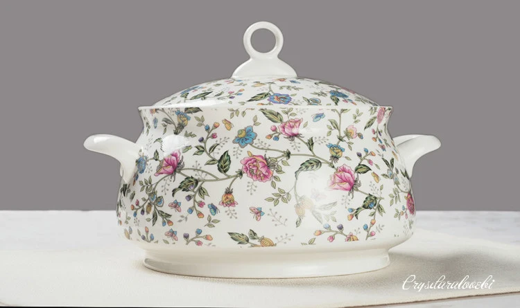 9 inch, Bone China terrine voo - Food Storage Plants recensie en prijs