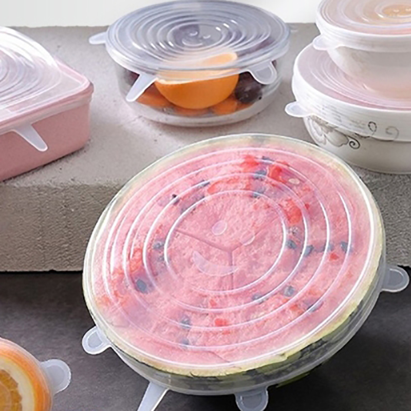 Nieuwe 6-delige siliconen deks - Silicone Stretch Lid recensie en prijs