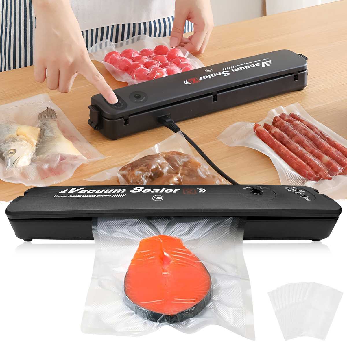220V EU Plug Voedsel Vacuümver - Vacuum Sealer Bag recensie en prijs