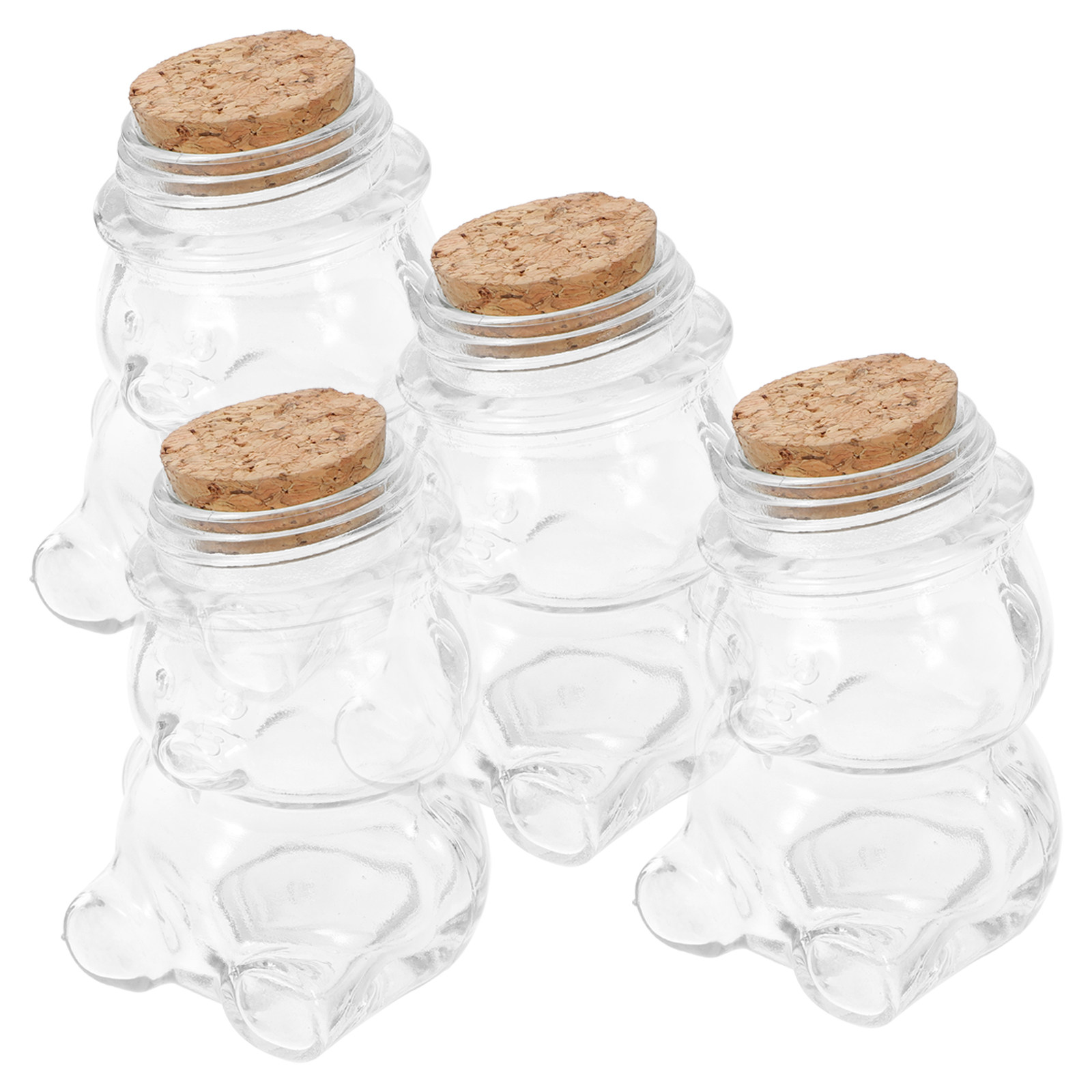 4-delige glazen snoepkruikense - Food Storage Jars Airtight recensie en prijs