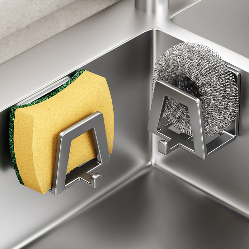 1/2/4/PCS Rvs Sponshouder Zelf - Food Storage Shelving recensie en prijs