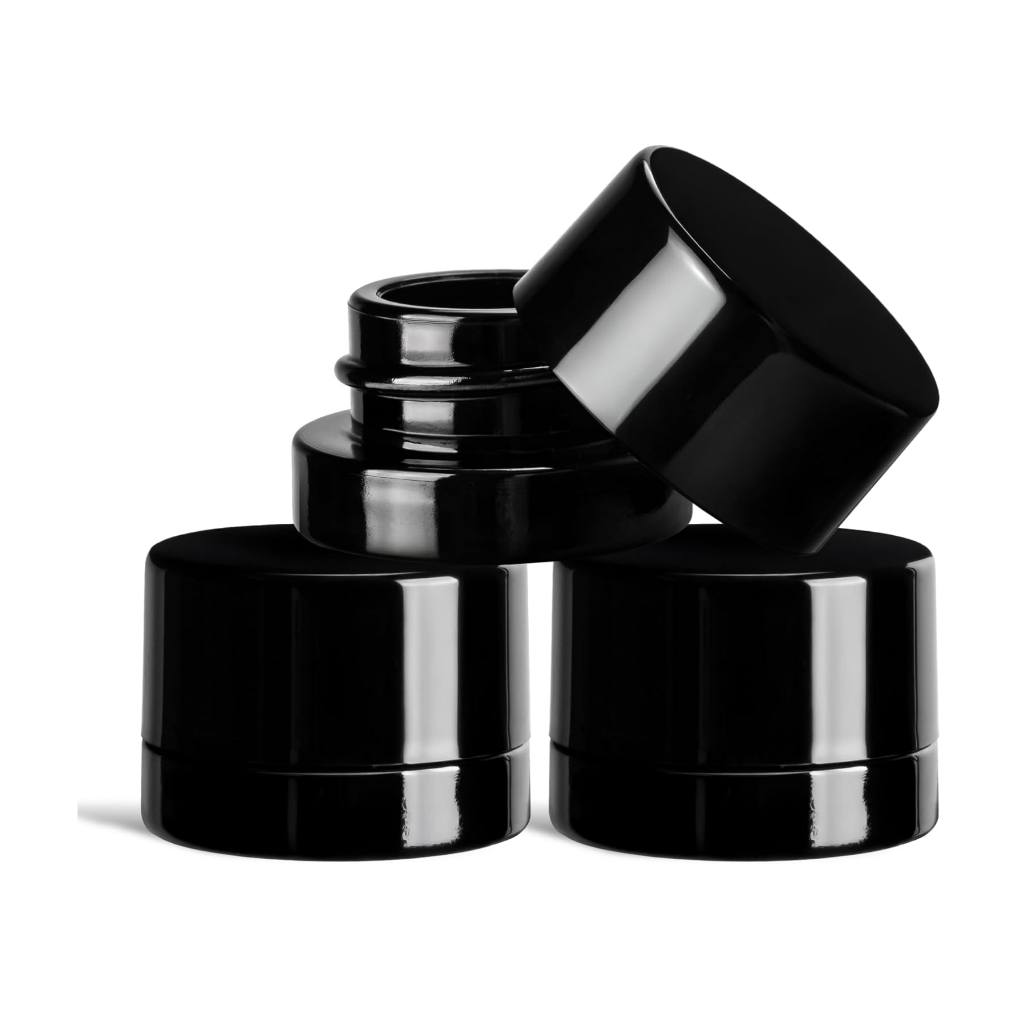 5 ml dikke zwarte glazen potte - Food Storage Glass Container Set recensie en prijs