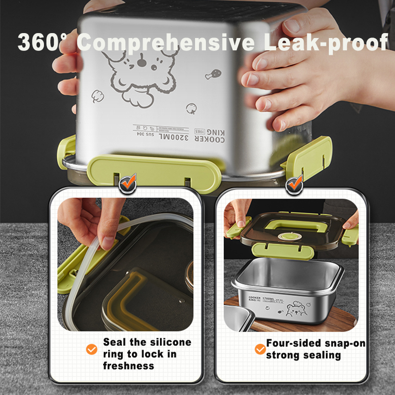 COOKER KING 420 ml-6200 ml roe - Food Storage Lunch Box recensie en prijs