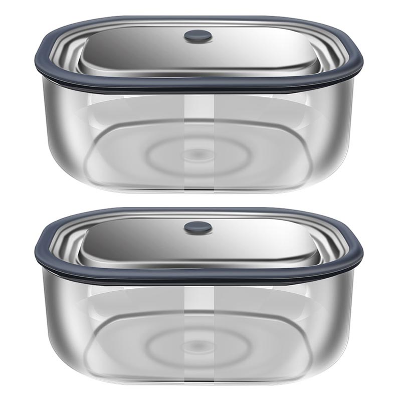 Hoge Borosilicaatglas Rechthoe - Food Storage Silicone recensie en prijs