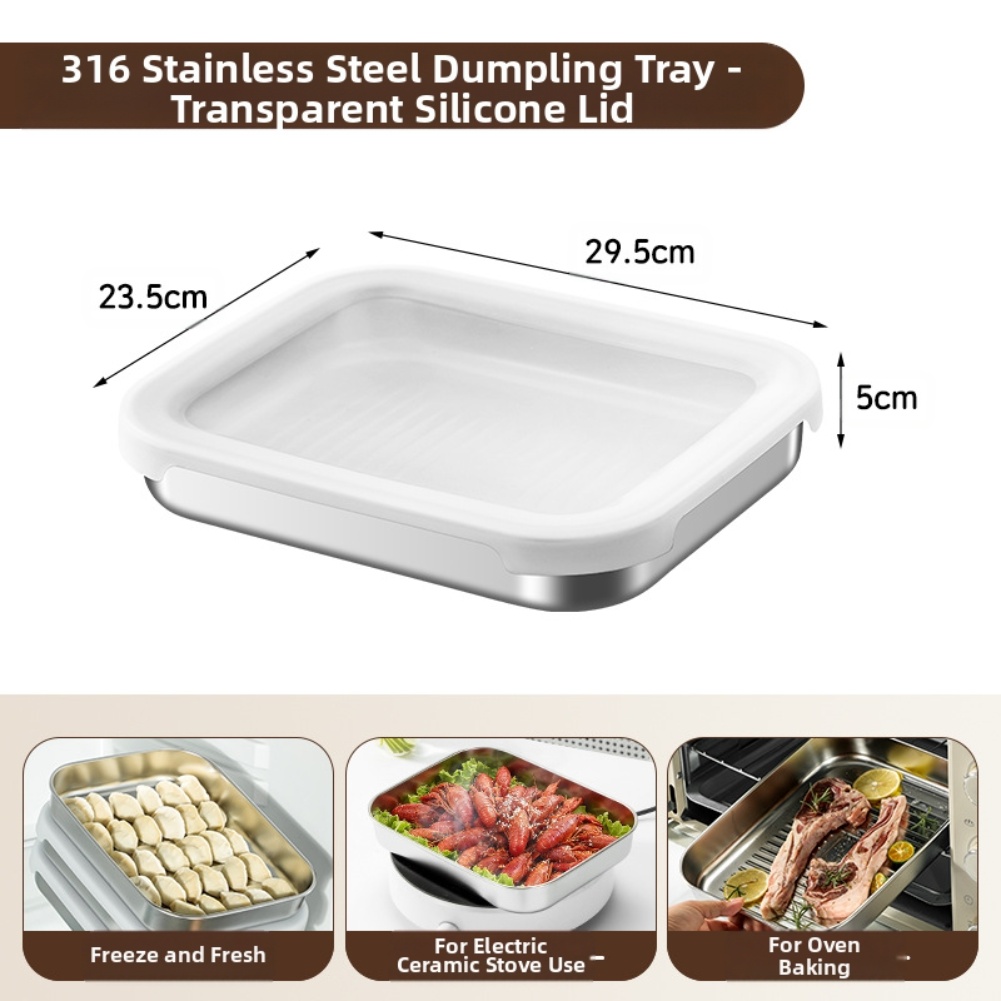Roestvrijstalen voedselopslagc - Food Storage Silicone recensie en prijs
