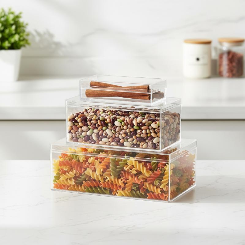 Verdikte rechthoekige acryl op - Food Storage Plants recensie en prijs