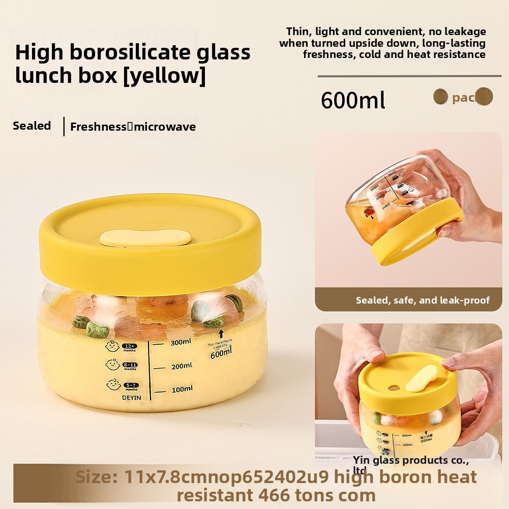 Glazen voedselopslagcontainer  - Food Storage Lunch Box recensie en prijs