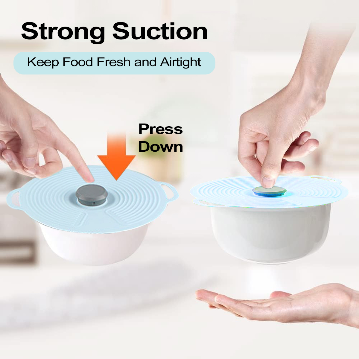 Leeseph siliconen deksels voor - Silicone Stretch Lid recensie en prijs