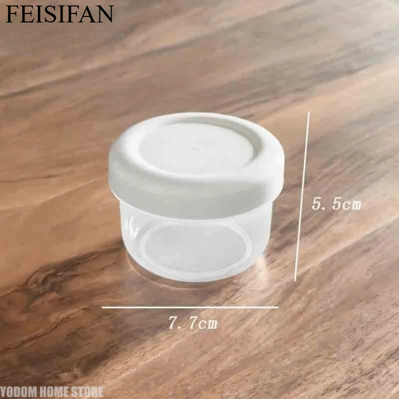 Draagbare ronde plastic voedse - Food Storage Containers With Lids recensie en prijs
