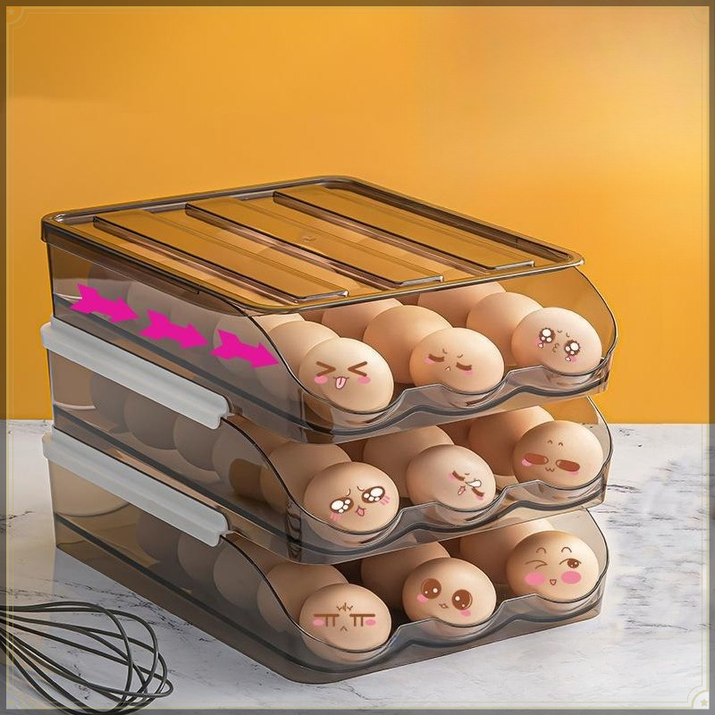 Rolbare eieropbergdoos PET sta - Egg Storage Holder recensie en prijs
