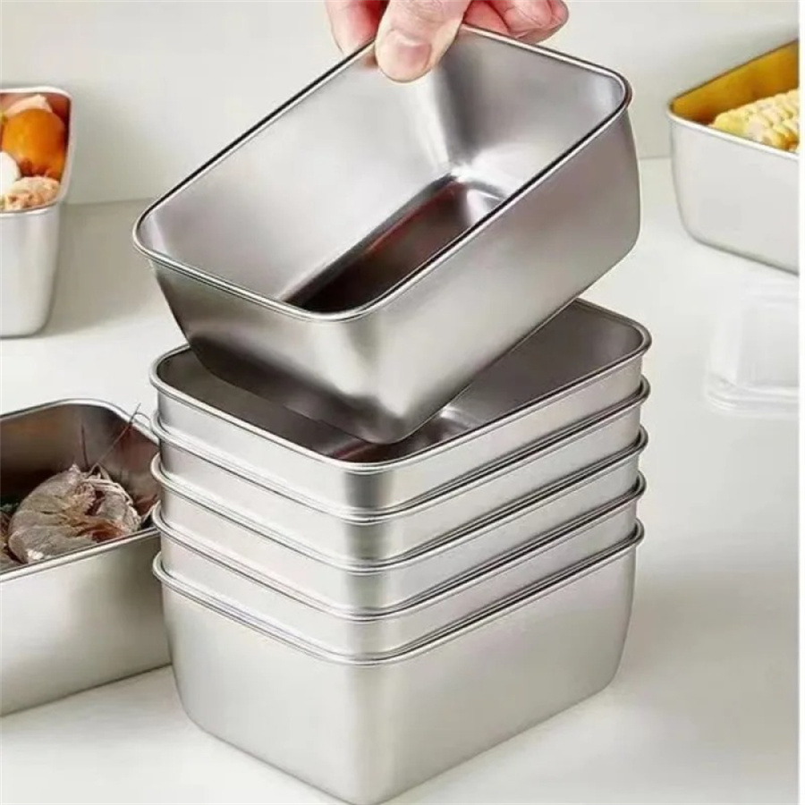 1/3/5 Stuks Rvs Voedsel Opberg - Food Storage Containers With Lids recensie en prijs