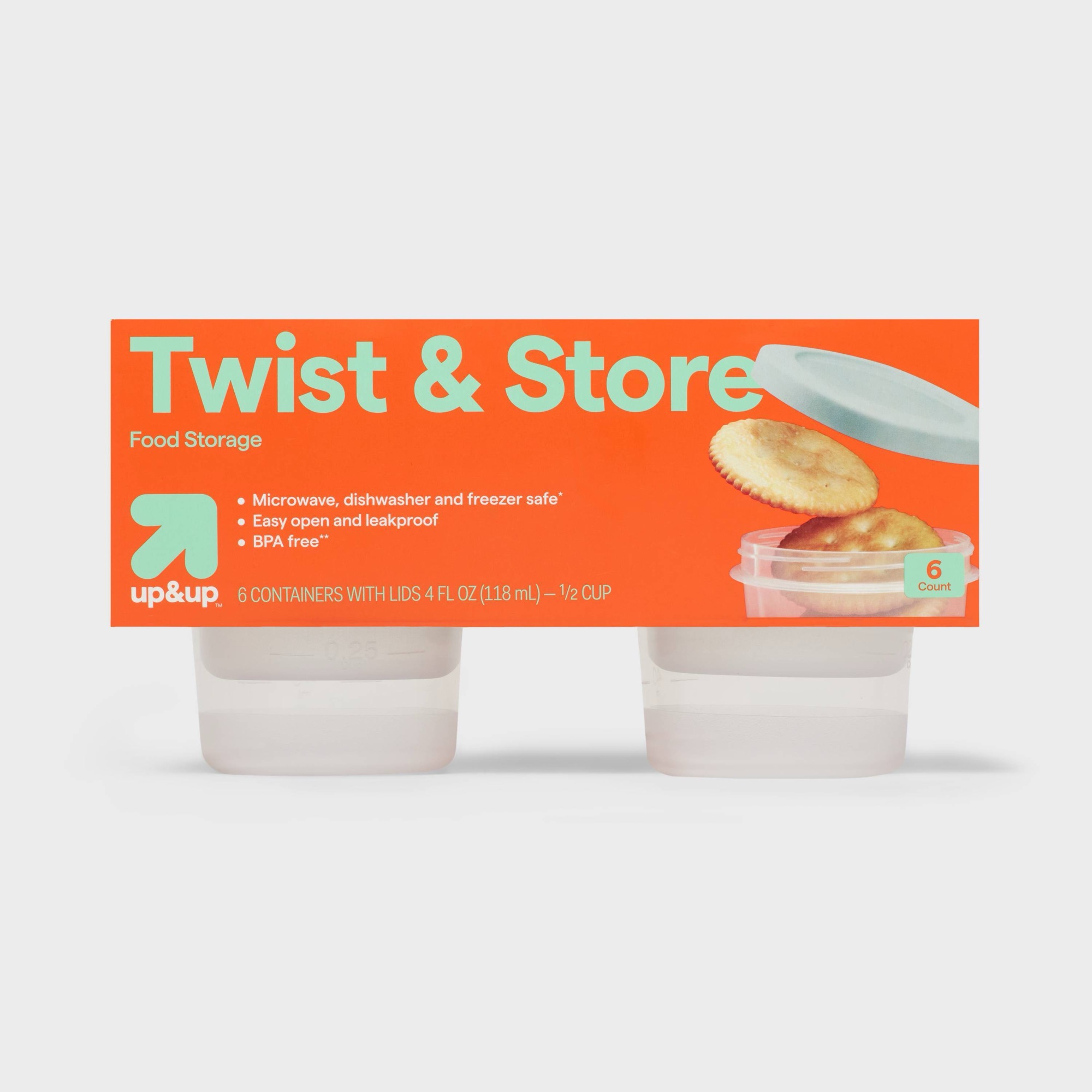 6-delige ronde Twist-Lock voed - Food Storage Meal Prep recensie en prijs