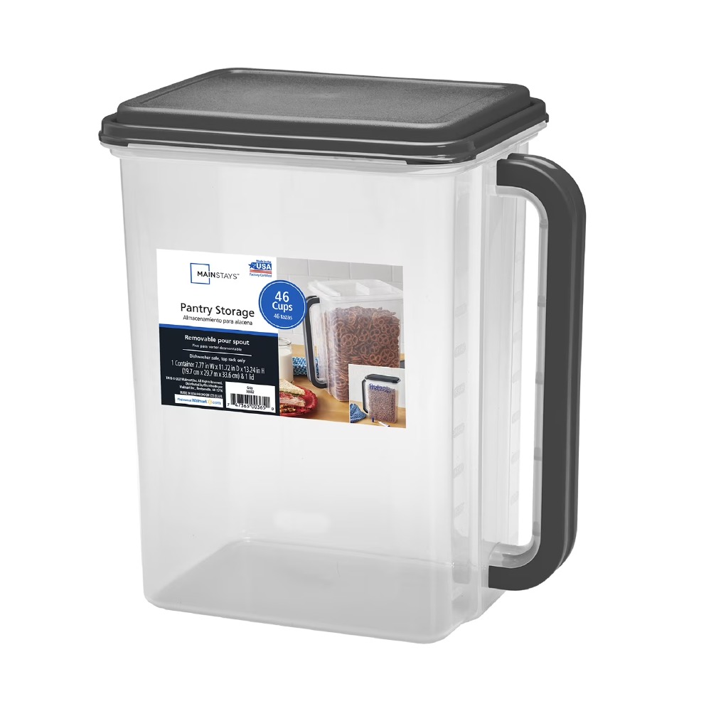 Grote plastic voedselvoorraadc - Food Storage Canister recensie en prijs