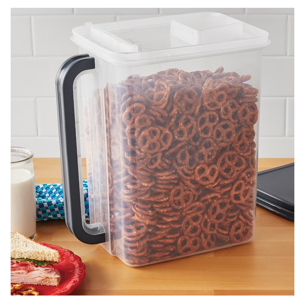 Grote plastic voedselvoorraadc - Food Storage Canister recensie en prijs