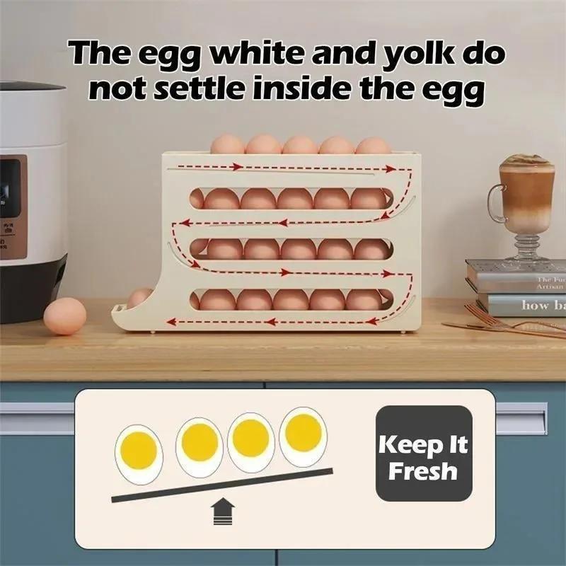 Koelkast Eieren Opbergdoos Rol - Egg Storage Holder recensie en prijs