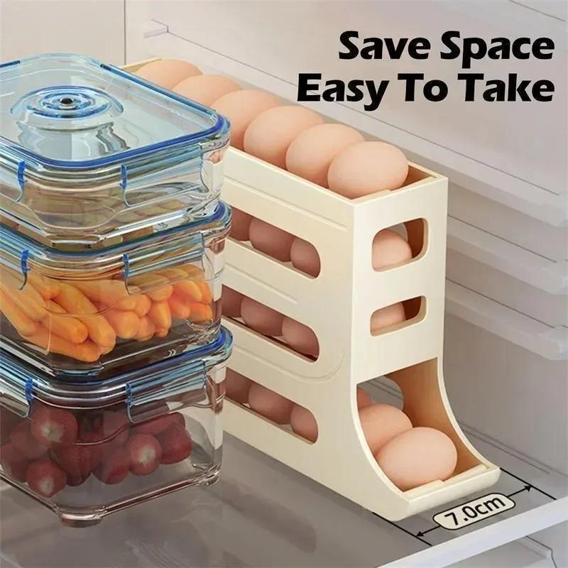 Koelkast Eieren Opbergdoos Rol - Egg Storage Holder recensie en prijs