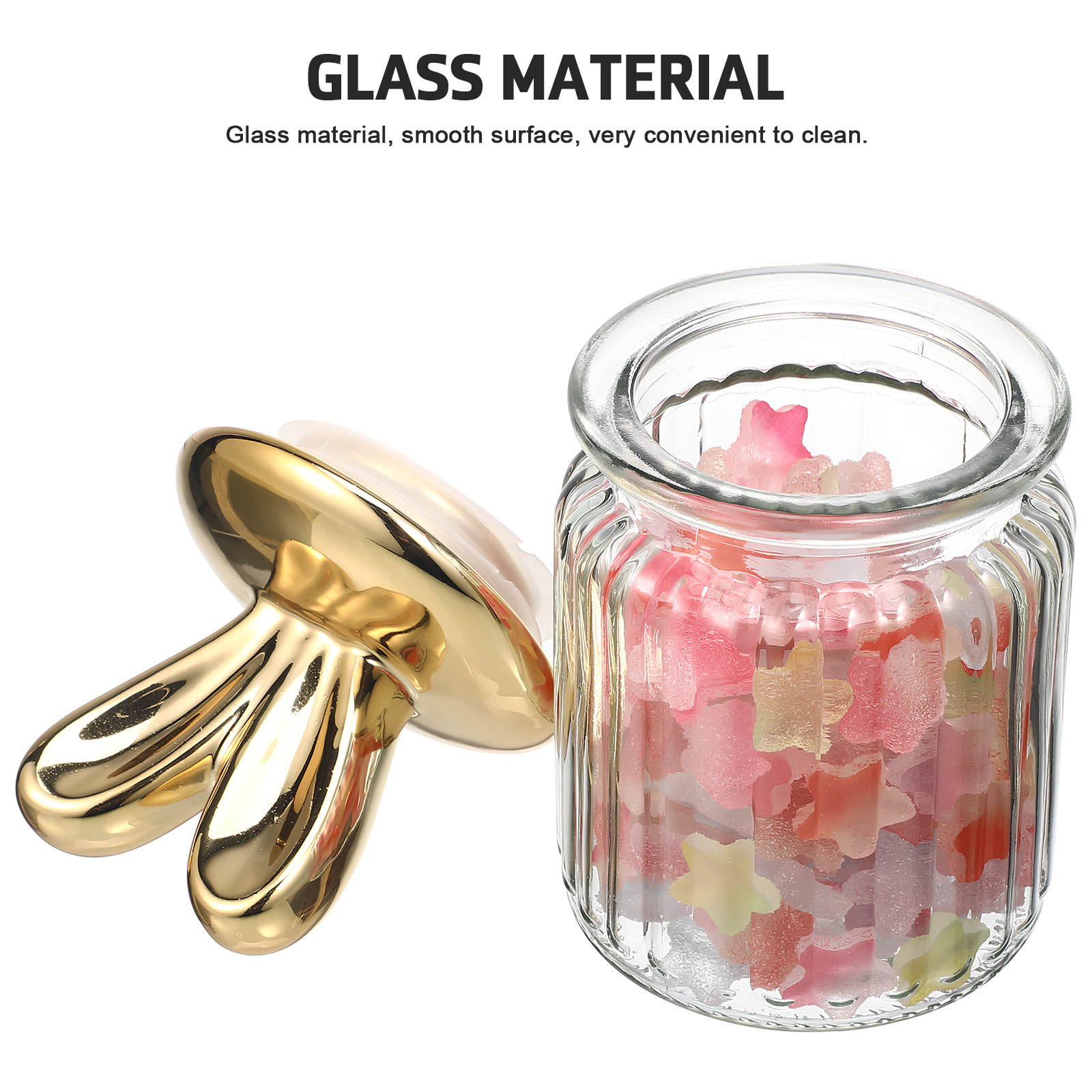 1 stuks glazen opbergpot met k - Food Storage Glass Container Set recensie en prijs