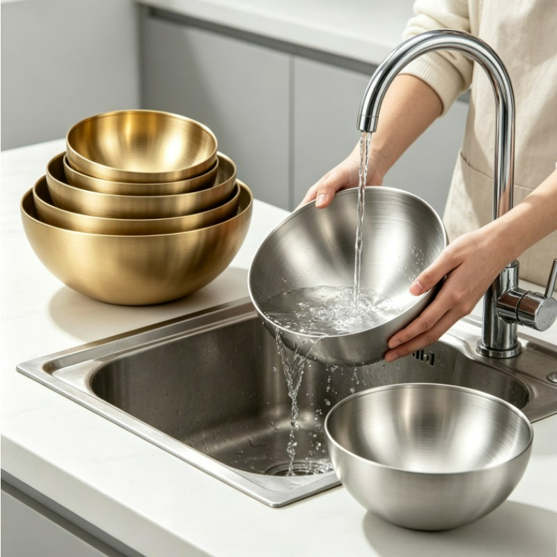 Roestvrijstalen mengkommen, me - Food Storage Bowls recensie en prijs